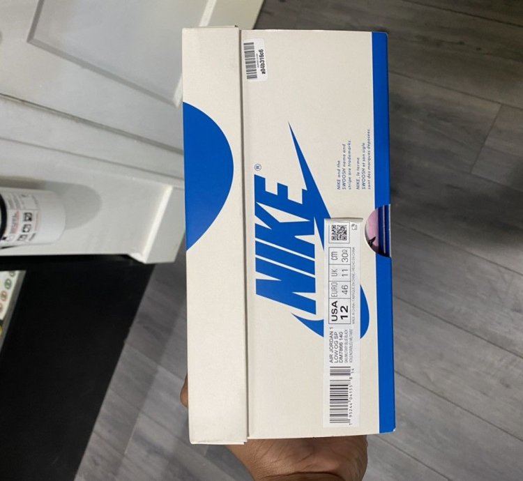 Air Jordan 1 Low Travis Scott Fragment Size 12 Brand New