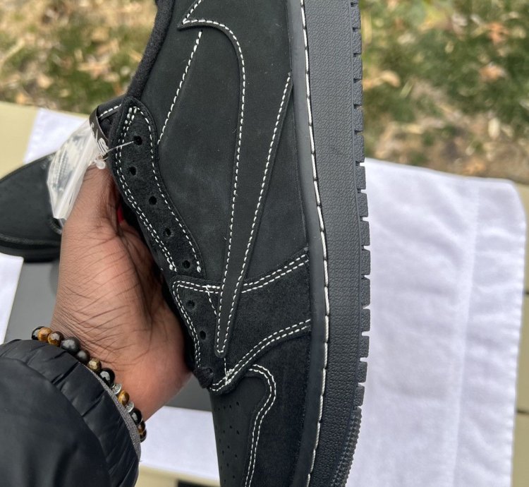 Air Jordan 1 Og Sp Travis Scott Black Phantom