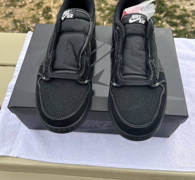 Air Jordan 1 Og Sp Travis Scott Black Phantom