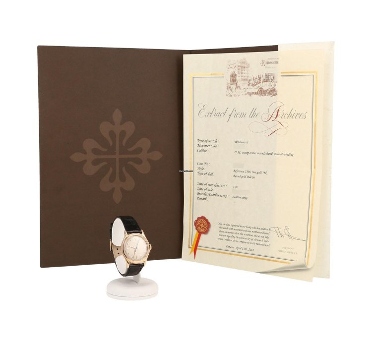 Patek Philippe Calatrava En Or Rose Ref - 2508