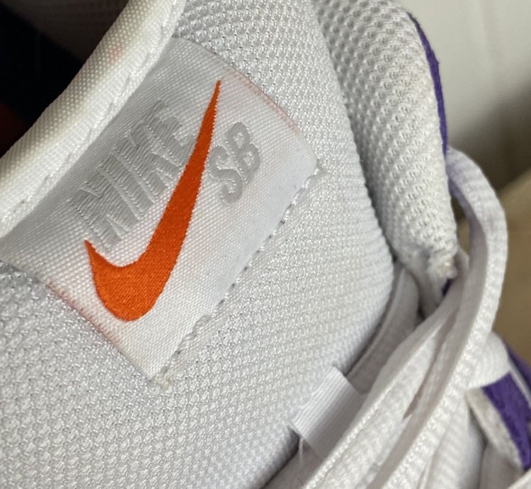 Nike Sb Dunk Low Pro Iso Orange Label Purple Size 10us