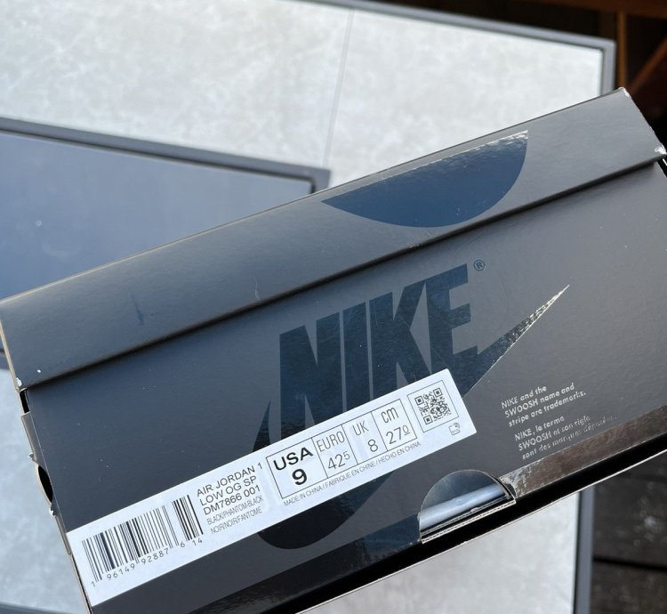 Air Jordan 1 Retro Low Og Sp Travis Scott Black Phantom