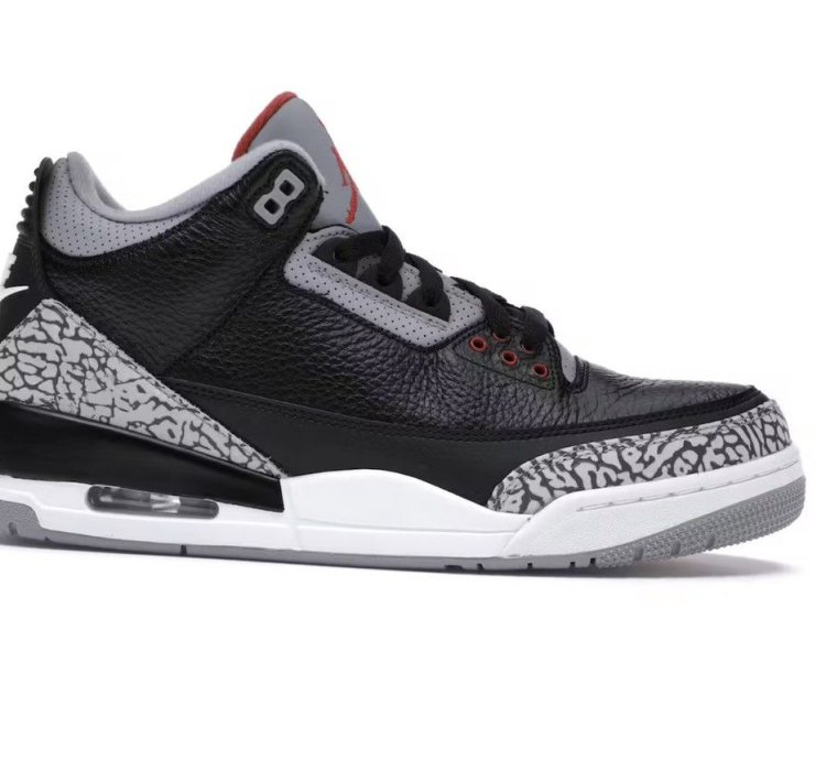 Size 11 - Jordan 3 Retro Og Mid Black Cement 2018 Vnds