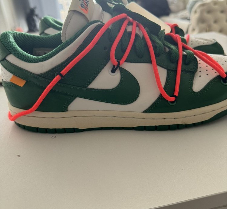 Off-white Off White Nike Dunk Low Green White