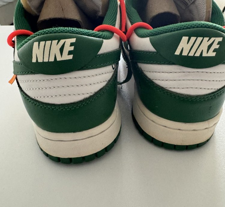 Off-white Off White Nike Dunk Low Green White