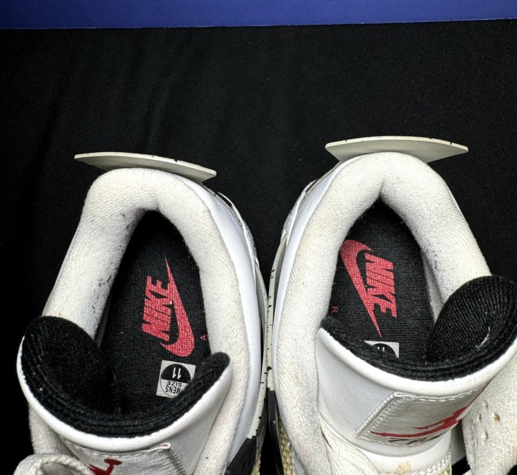 Size 11 - Nike Air Jordan 4 Retro Og White Cement 2016