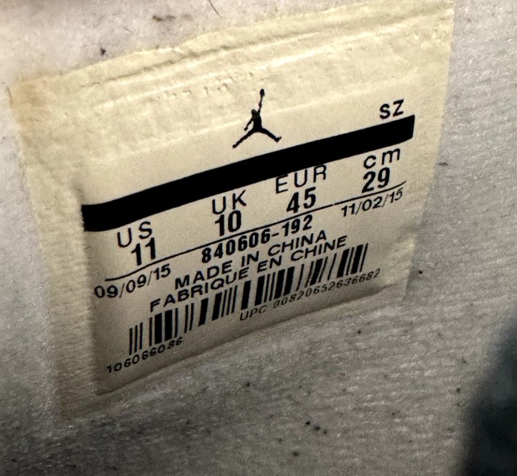 Size 11 - Nike Air Jordan 4 Retro Og White Cement 2016