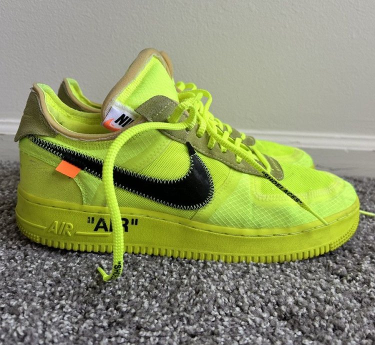 Size 11 - Nike Off-white Air Force 1 Low Volt Steal