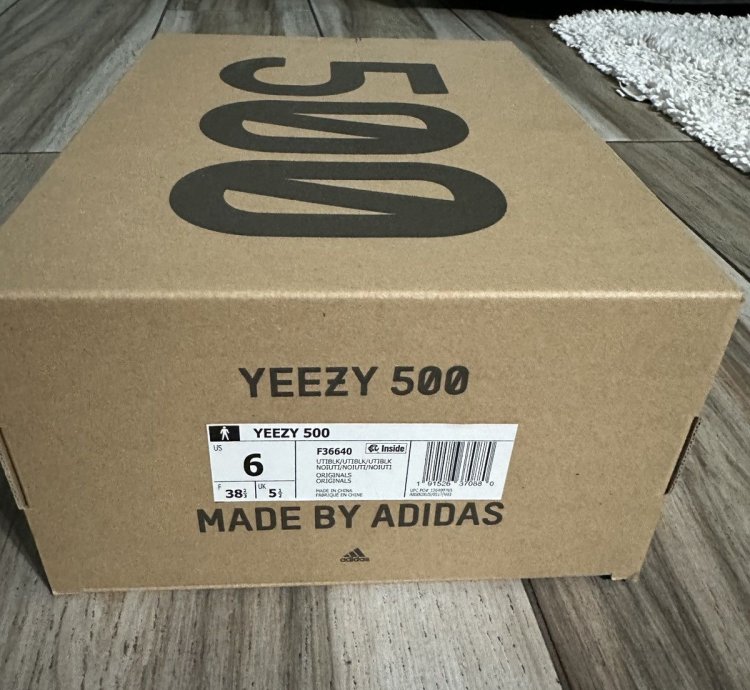 Utility Black Yeezy 500