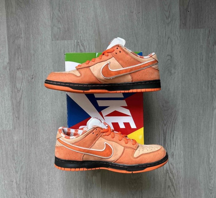 Size 12 - Nike Dunk Low Sb Concepts Orange Lobster Suede