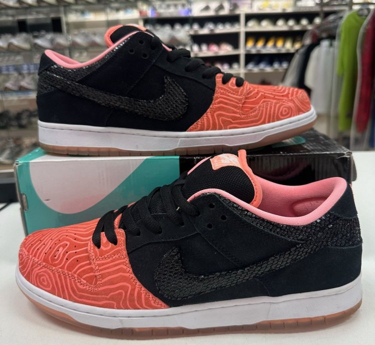 Size 12 - Nike Sb Dunk Low Pro Premier Fish Ladder 2015