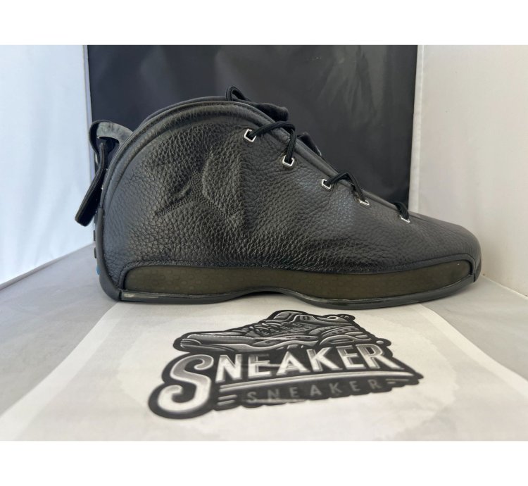 Air Jordan 18 5 Og Black Chrome Blue - 306890 002 Men Size