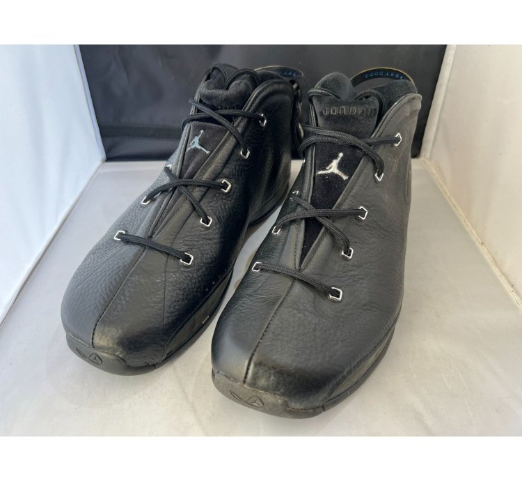 Air Jordan 18 5 Og Black Chrome Blue - 306890 002 Men Size