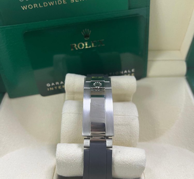 Rolex Yacht-master 42 White Gold Yacht-master 42 Watch - Black Dial - Oysterflex Strap Reference 226659