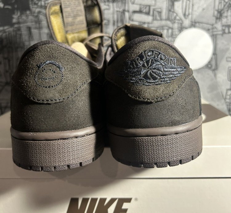 Size 12 Travis Scott Air Jordan 1 Velvet Brown