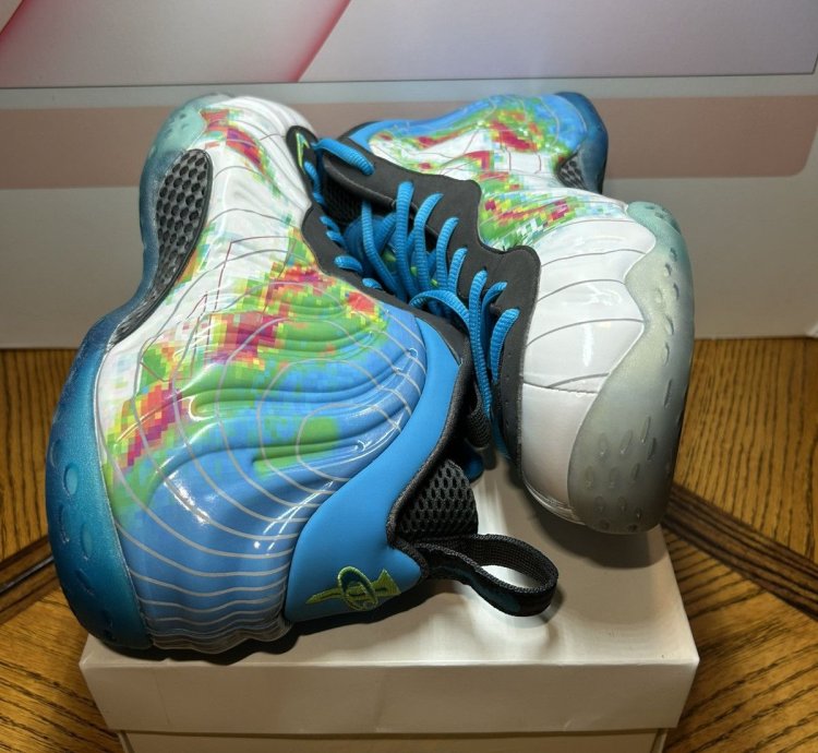 Size 14 - Nike Air Foamposite One Prm Weatherman 2013 Hat