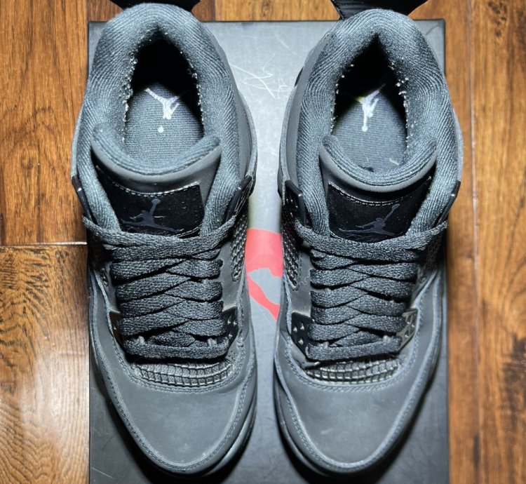 Size 5 5y 7w - Air Jordan 4 Black Cat