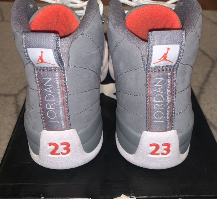 Size 7 - Air Jordan 12 Cool Grey 2012