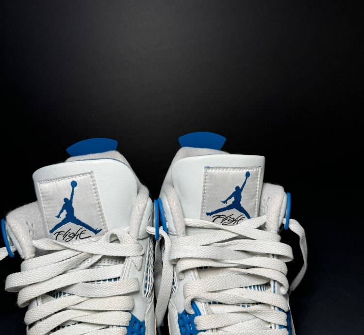 Size 8 5 - Air Jordan 4 Retro Military Blue 2024 Men Shoes