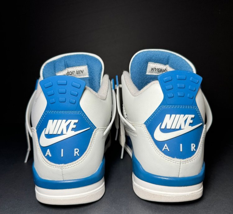 Size 8 5 - Air Jordan 4 Retro Military Blue 2024 Men Shoes