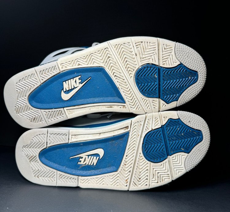 Size 8 5 - Air Jordan 4 Retro Military Blue 2024 Men Shoes