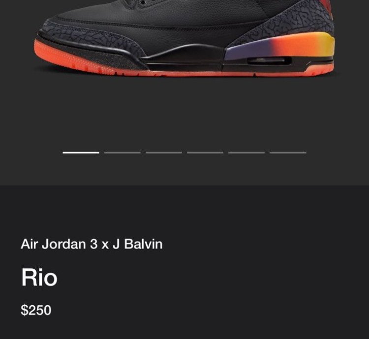 Air Jordan 3 Retro Balvin
