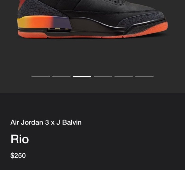 Air Jordan 3 Retro Balvin