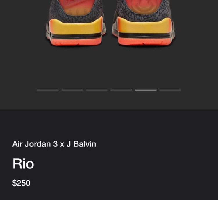 Air Jordan 3 Retro Balvin