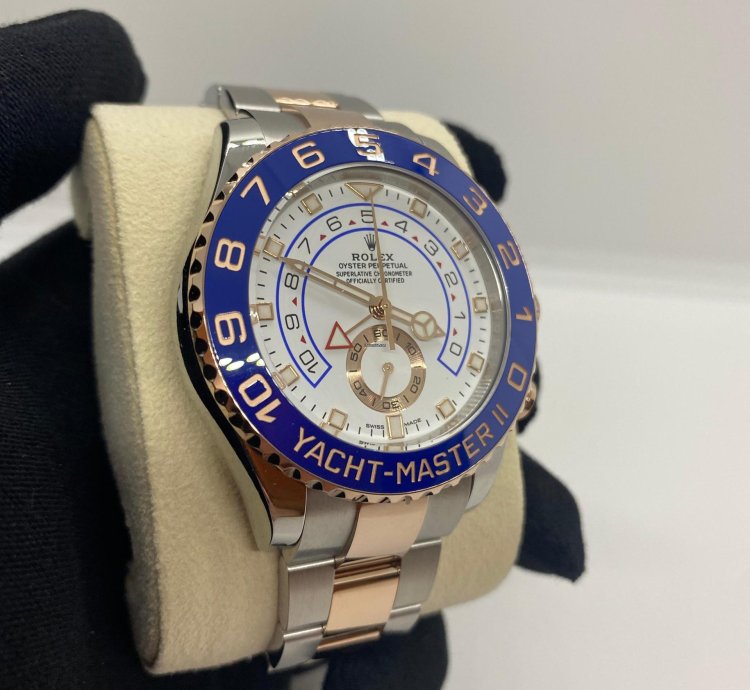 Rolex Yacht-master Ii 116681 Mercedes Hands New 2021 Box And Papers