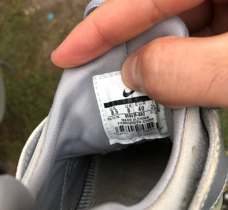 Very Rare Nike Air Huarache Running Silver Designer Y2k 90s