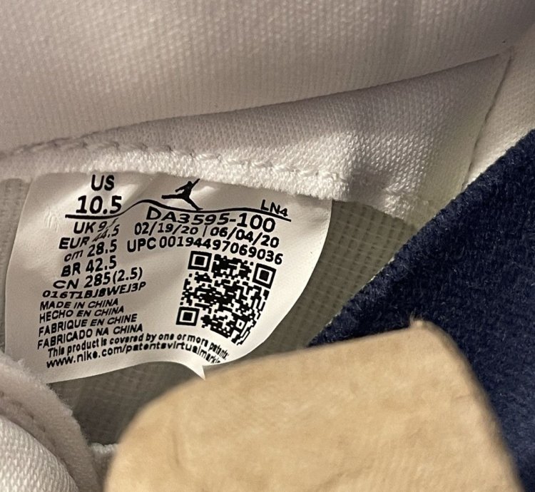 Air Jordan 3 Retro Fragment 10 5 New