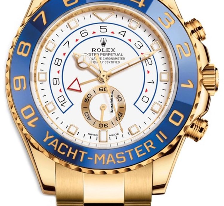 Rolex Yacht-master Ii 116688 44mm Yellow Gold Unworn 2023