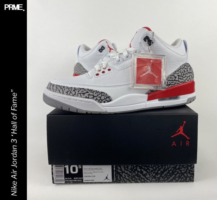 Air Jordan 3 Retro Hall Of Fame 2018 Brand New