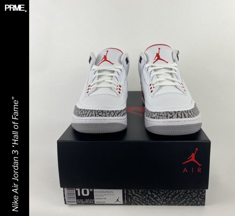 Air Jordan 3 Retro Hall Of Fame 2018 Brand New