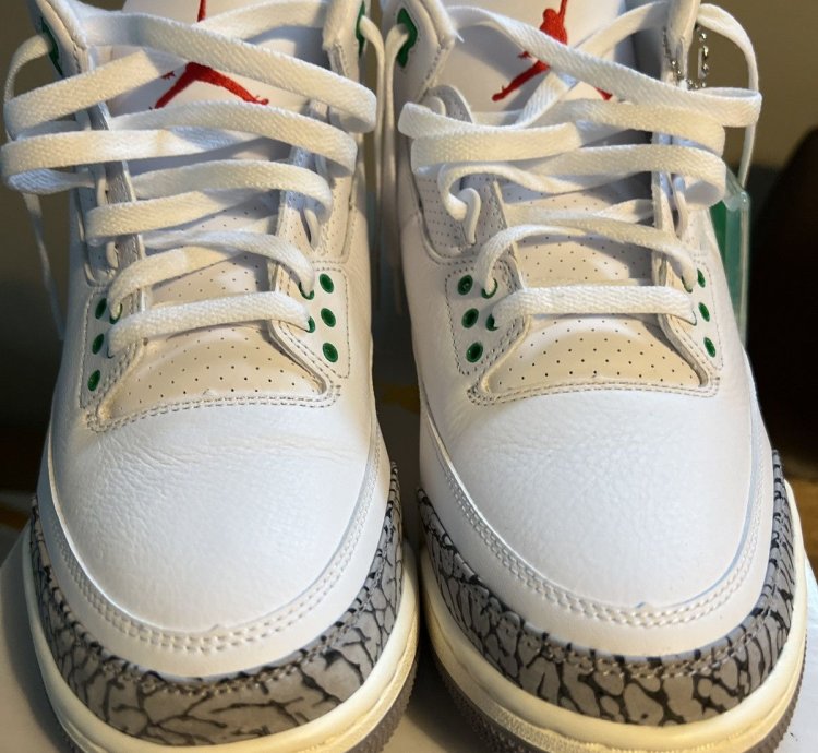 Air Jordan 3 Retro Lucky Green - 10 5 Men