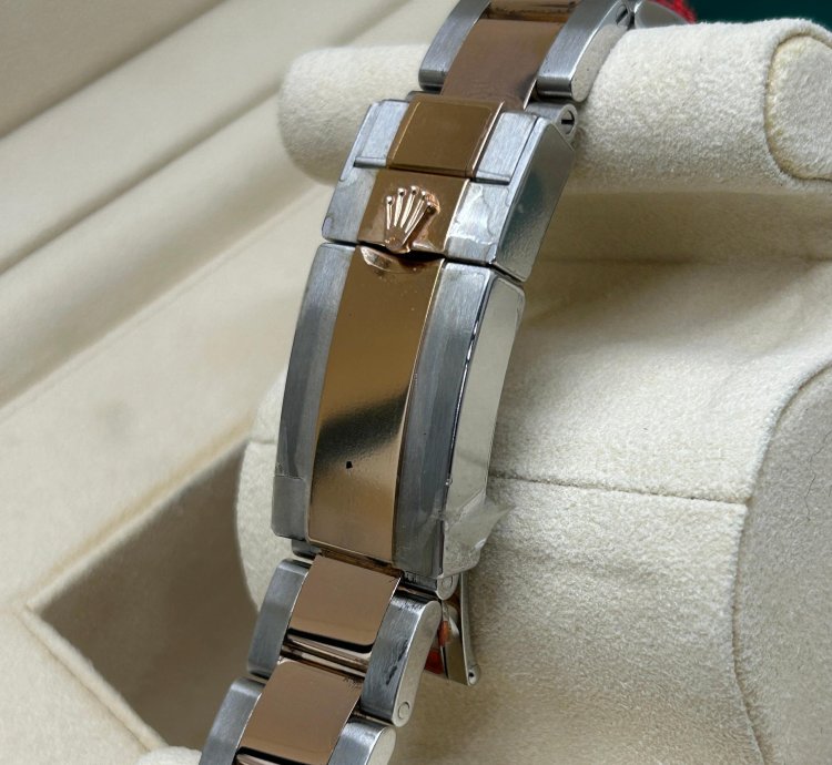 Rolex Yacht-master Ii 18 Kt Rose Gold Steel - Ref 116681 - New Stickers 2016