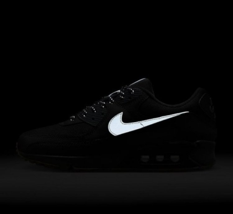 Nike Air Max 90 Black Gum Running Shoes