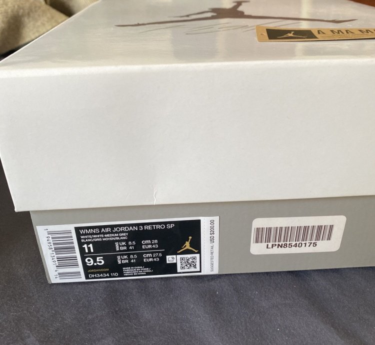 Air Jordan 3 Retro Ma Manier