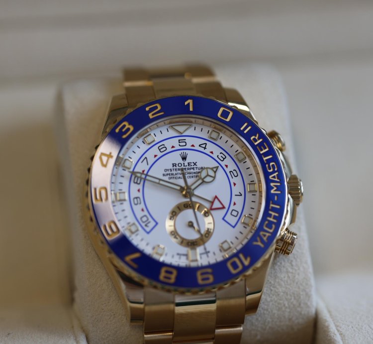 Rolex Yacht-master Ii 2018 Yellow Gold Yacht Master Ii Discontinued 116688