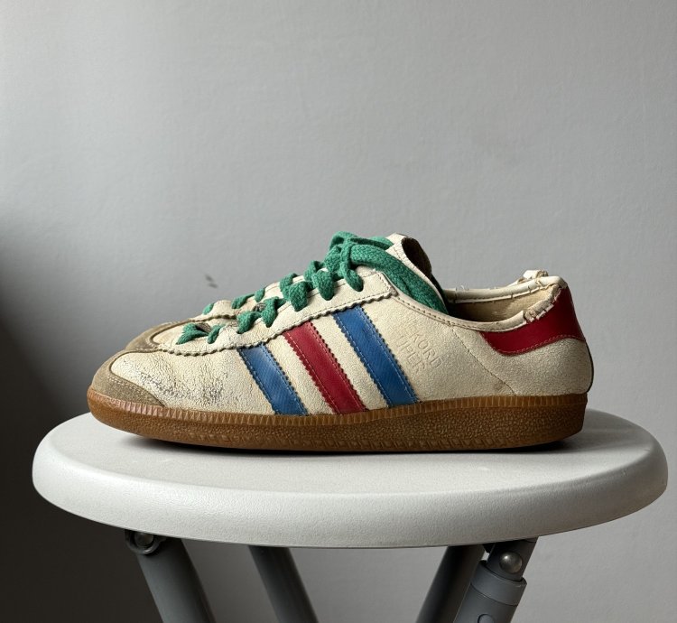 Vintage 1970 Adidas Super Rekord Shoes Made In Yugoslavia