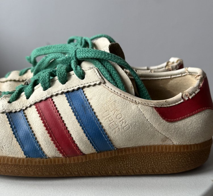 Vintage 1970 Adidas Super Rekord Shoes Made In Yugoslavia