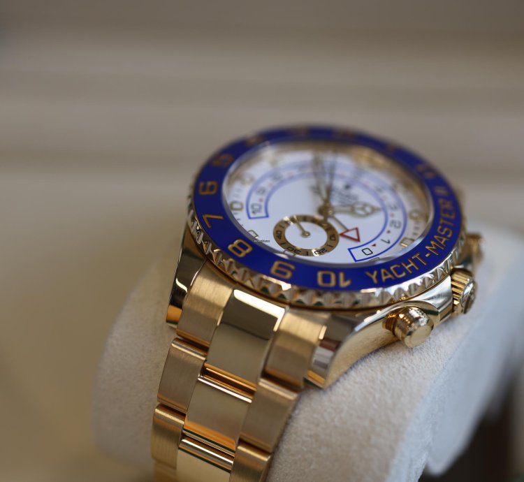 Rolex Yacht-master Ii 2018 Yellow Gold Yacht Master Ii Discontinued 116688