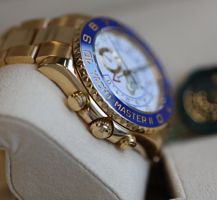 Rolex Yacht-master Ii 2018 Yellow Gold Yacht Master Ii Discontinued 116688