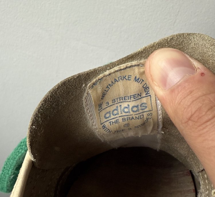 Vintage 1970 Adidas Super Rekord Shoes Made In Yugoslavia