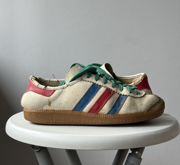 Vintage 1970 Adidas Super Rekord Shoes Made In Yugoslavia