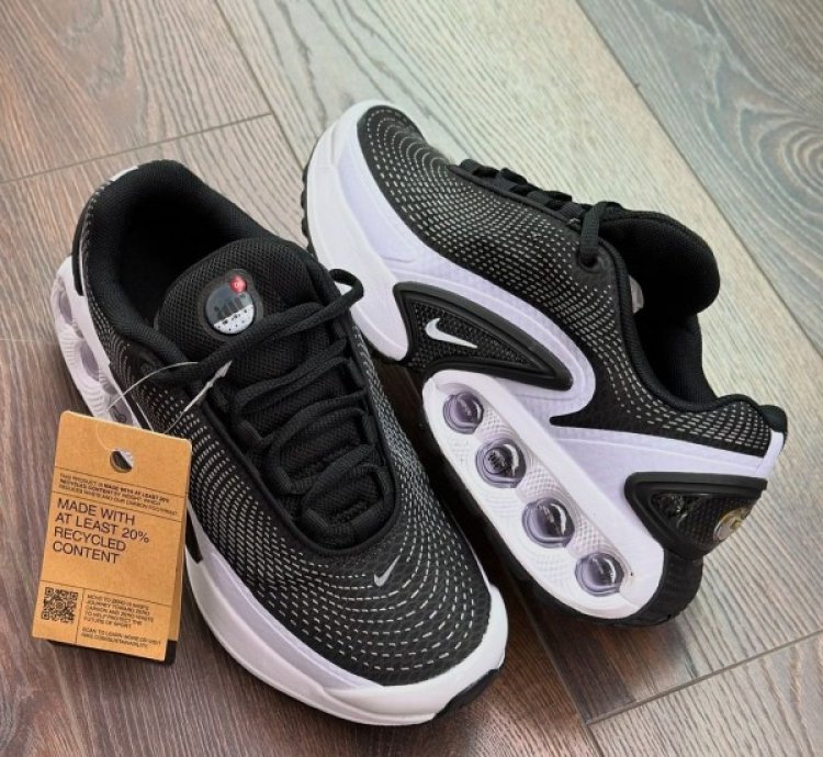 Nike Air Max Dn Black White Running Shoes
