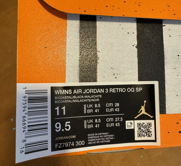 Air Jordan 3 Retro Sp - Nina Chanel Abney Bicoastal 11w