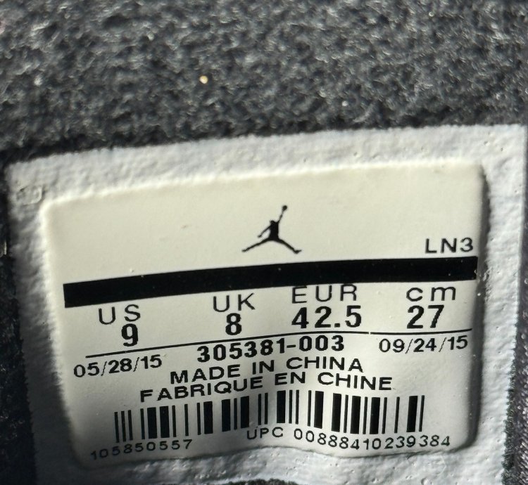 Size 9 - Nike Air Jordan 8 Retro Chrome 2015 Men Shoes