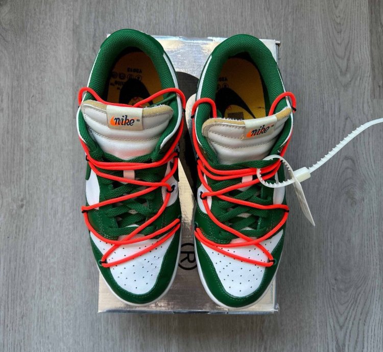 Size 9 - Nike Dunk Low Off-white Pine Green 2019 Virgil