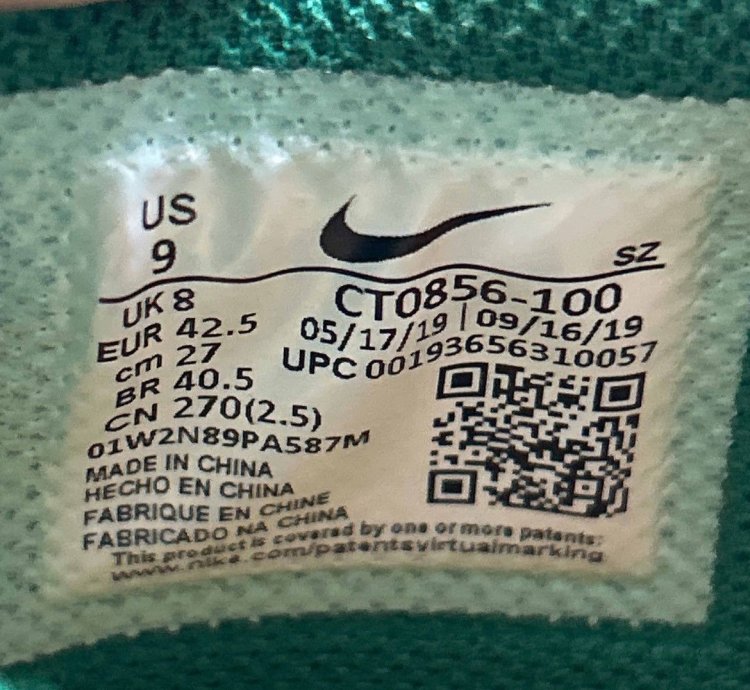 Size 9 - Nike Dunk Low Off-white Pine Green 2019 Virgil